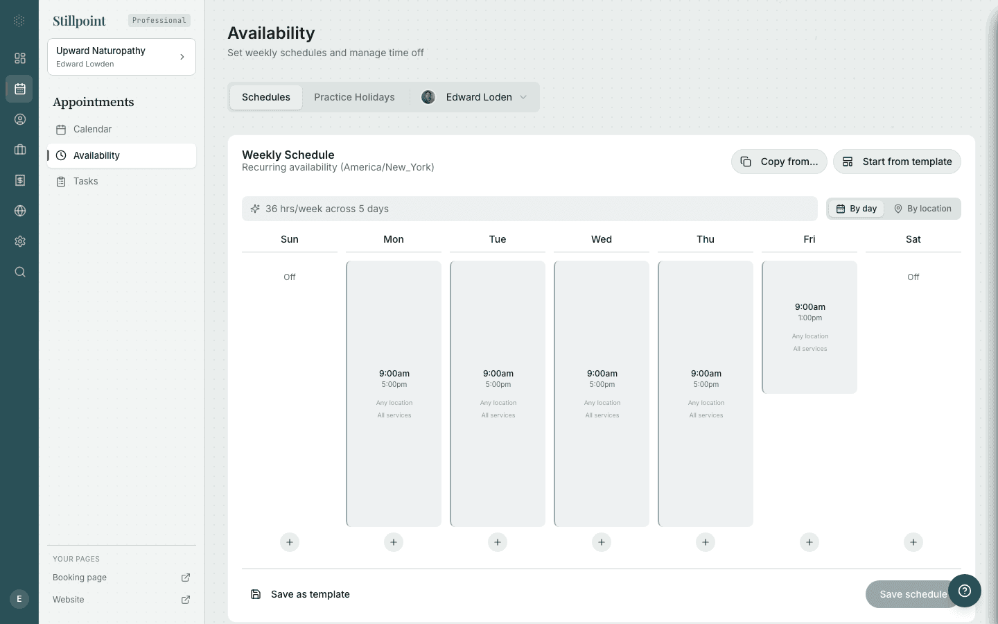 Availability Overview